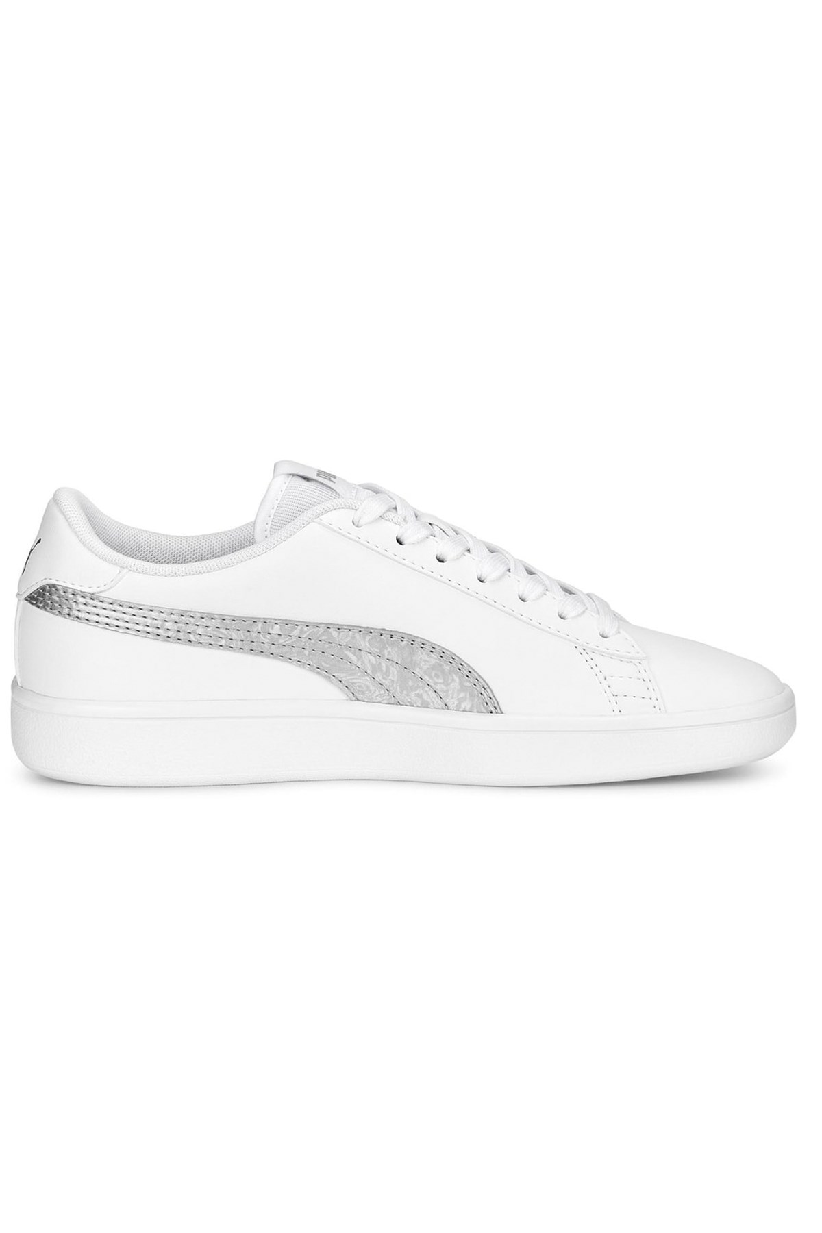 Puma Smash V2 Metallics Jr Kadın Spor Ayakkabı 38968201 Beyaz