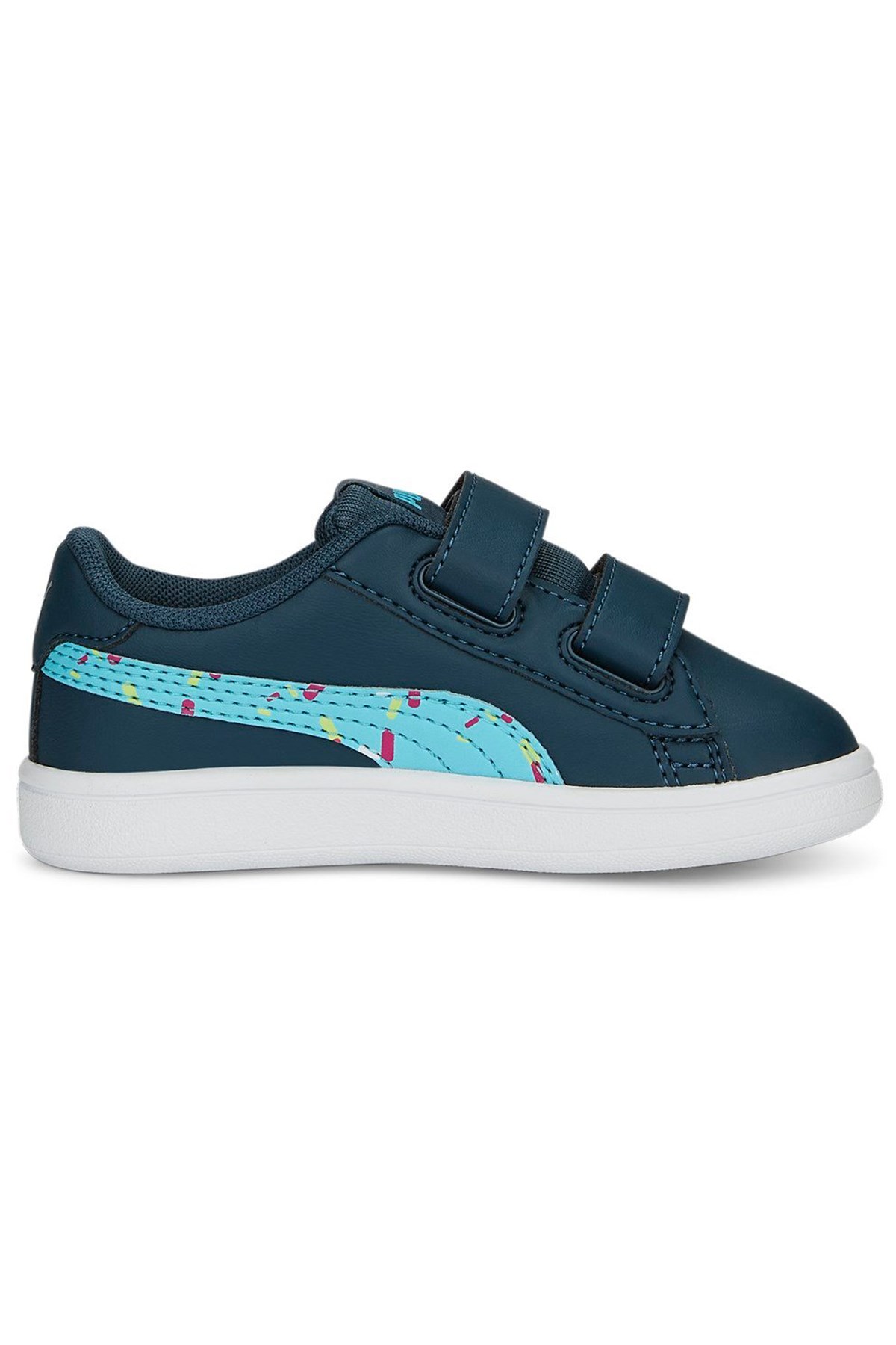 Puma Smash V2 Crush V inf Bebek Spor Ayakkabı 38975802 Mavi