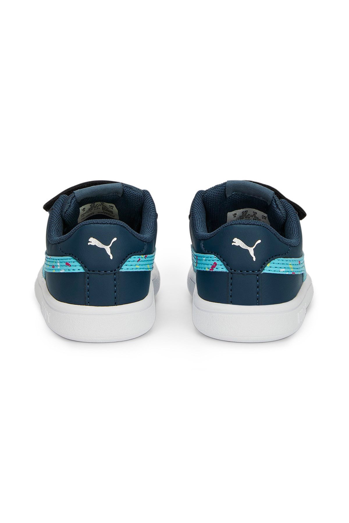 Puma Smash V2 Crush V inf Bebek Spor Ayakkabı 38975802 Mavi