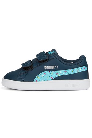 Puma Smash V2 Crush V inf Bebek Spor Ayakkabı 38975802 Mavi