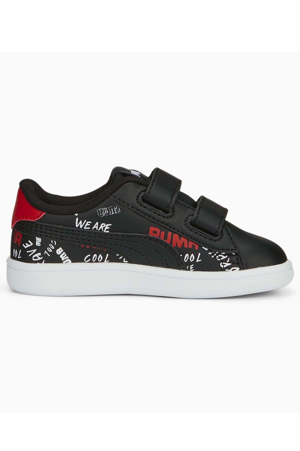 Puma Smash V2 Brand Bebek Spor Ayakkabı 38976102 Siyah