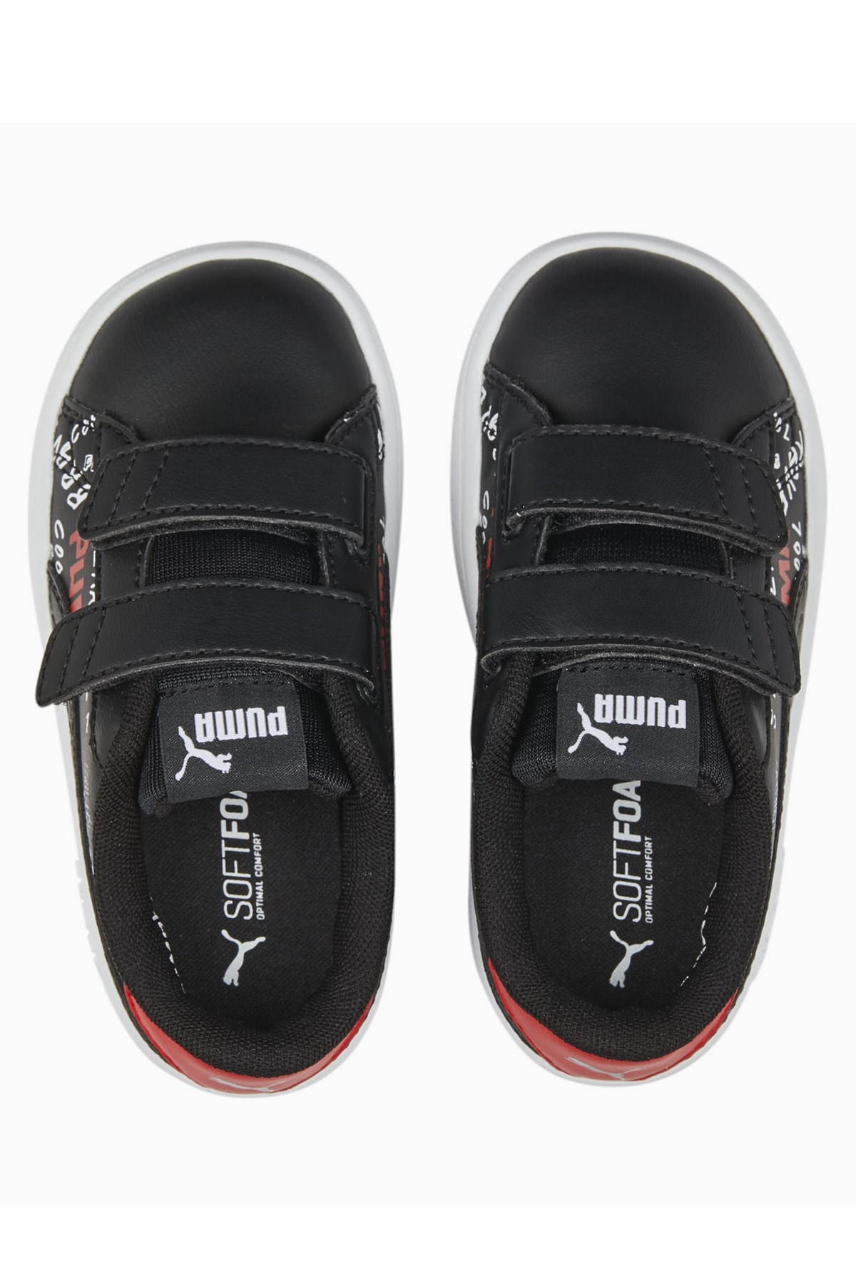 Puma Smash V2 Brand Bebek Spor Ayakkabı 38976102 Siyah
