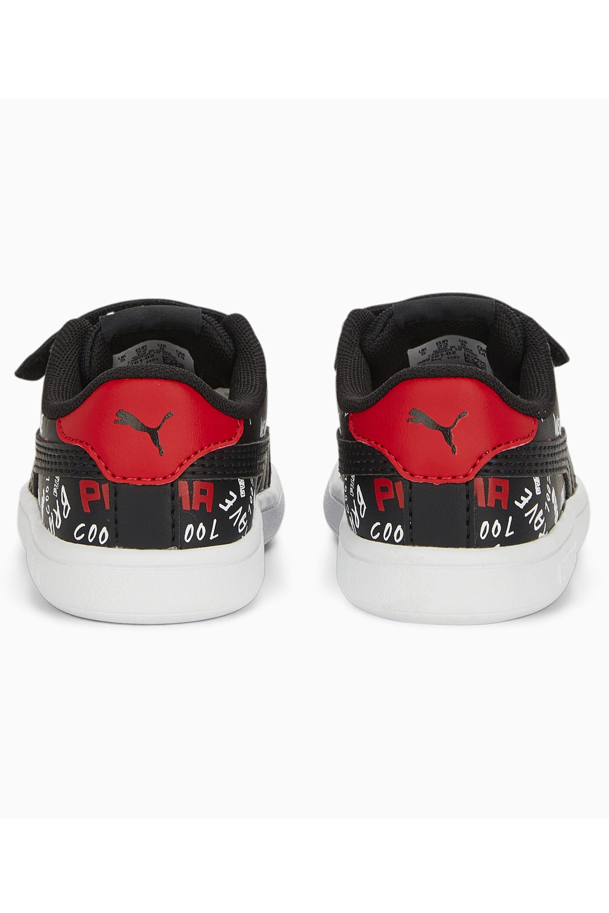 Puma Smash V2 Brand Bebek Spor Ayakkabı 38976102 Siyah