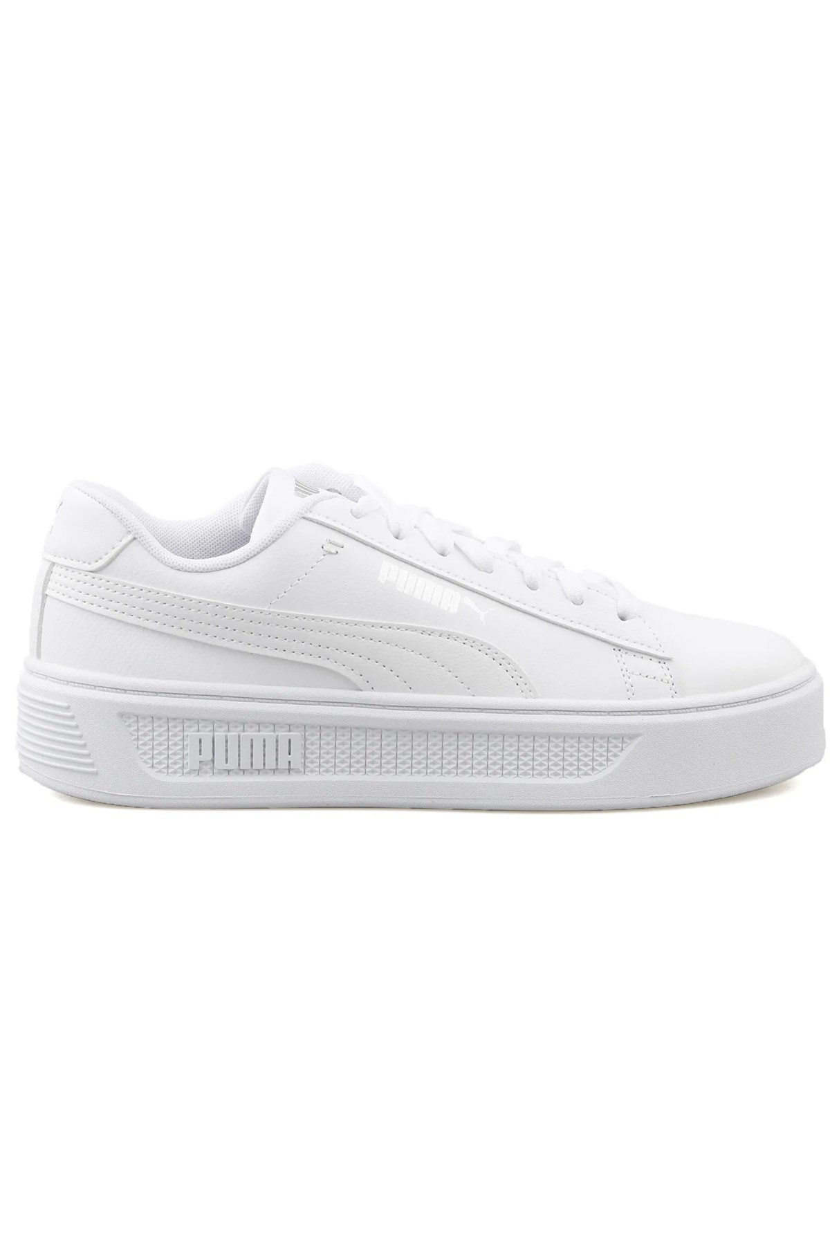 Puma Smash Platform V3 Kadın Spor Ayakkabı 39075801 Beyaz
