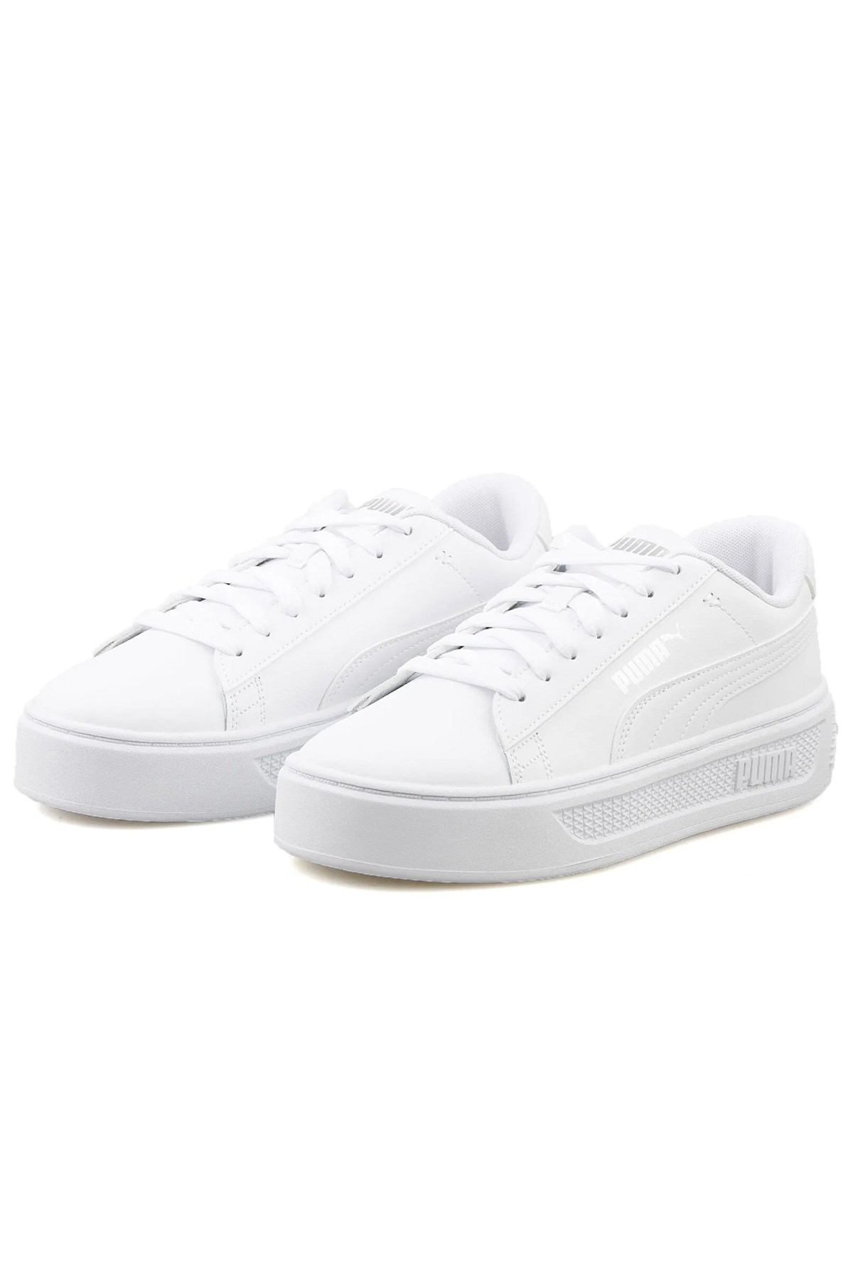 Puma Smash Platform V3 Kadın Spor Ayakkabı 39075801 Beyaz