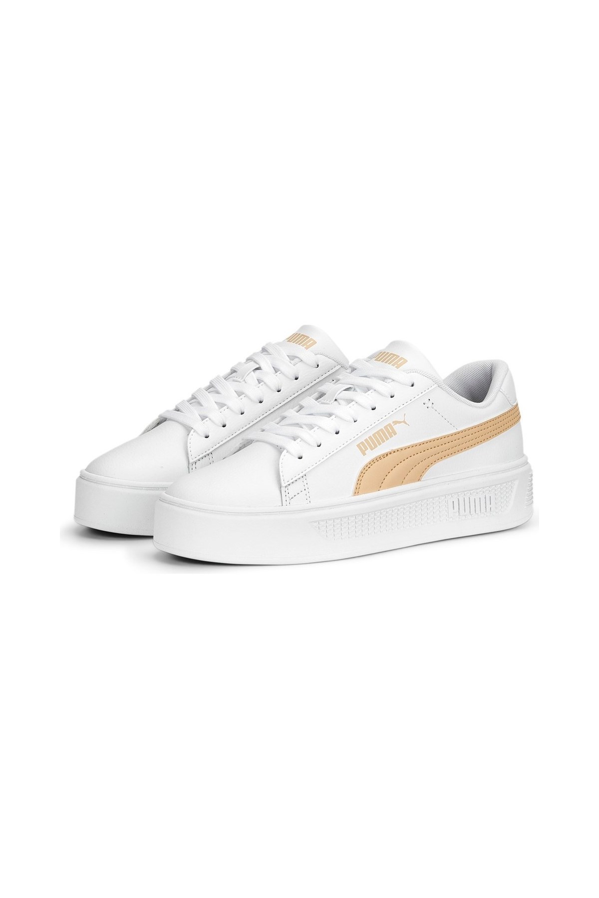 Puma Smash Platform V3 Kadın Spor Ayakkabı 39075819 Bej