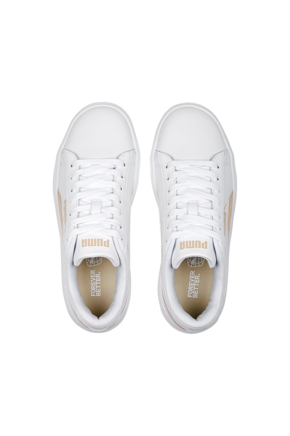 Puma Smash Platform V3 Kadın Spor Ayakkabı 39075819 Bej