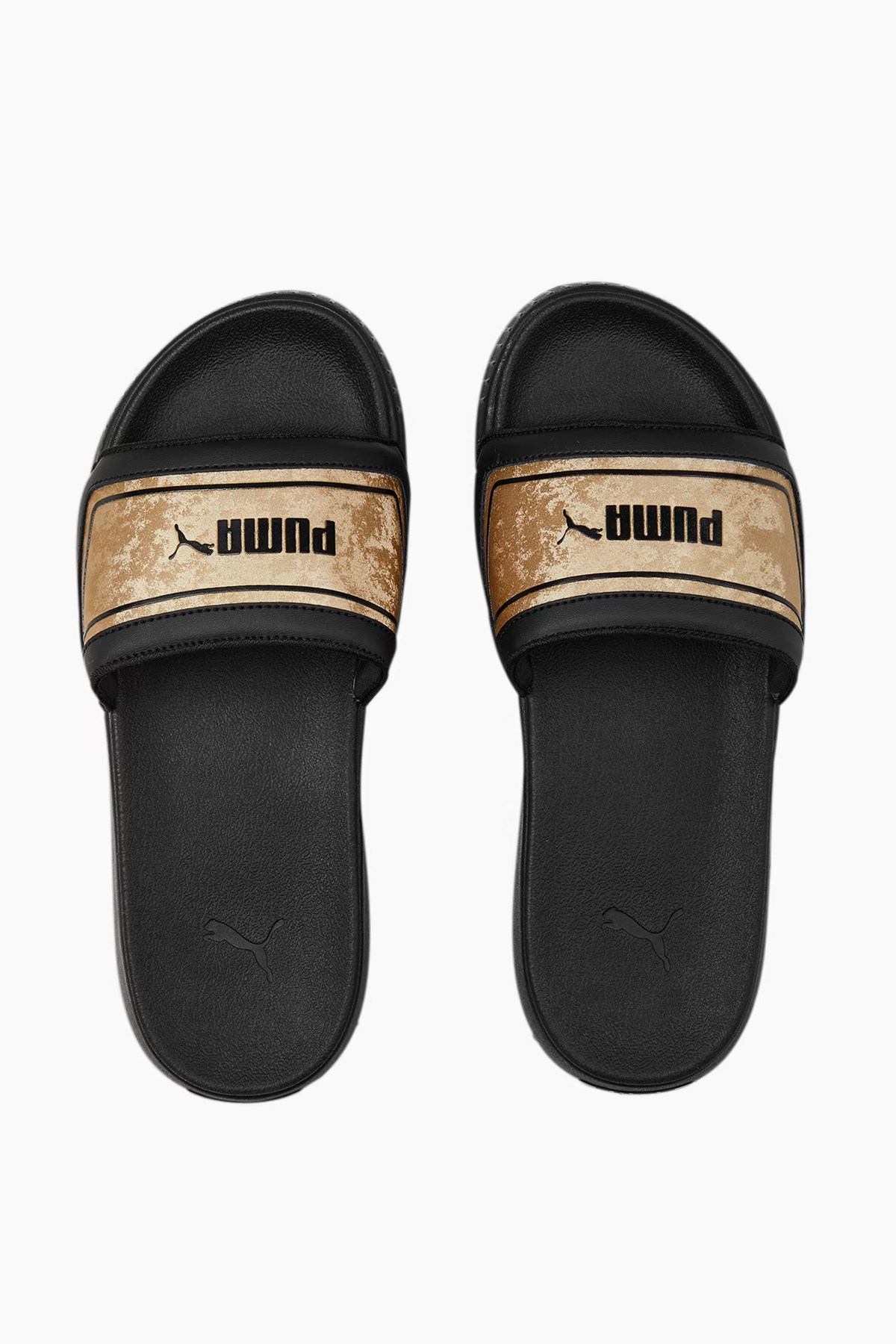 Puma Karmen Slide Space Metallics Kadın Terlik 39095701 Siyah