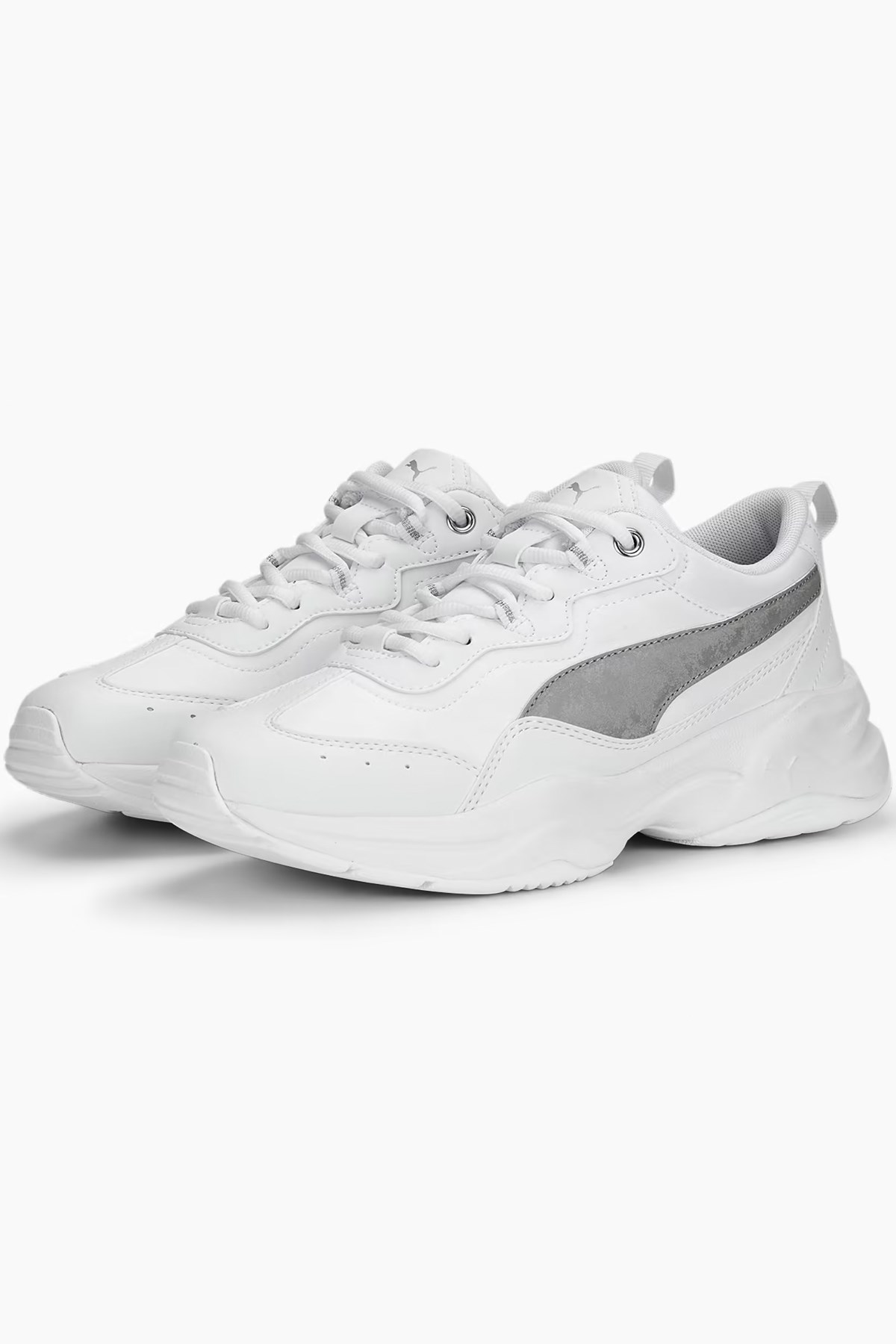Puma Cilia Space Metallics Kadın Spor Ayakkabı 39098602 Beyaz