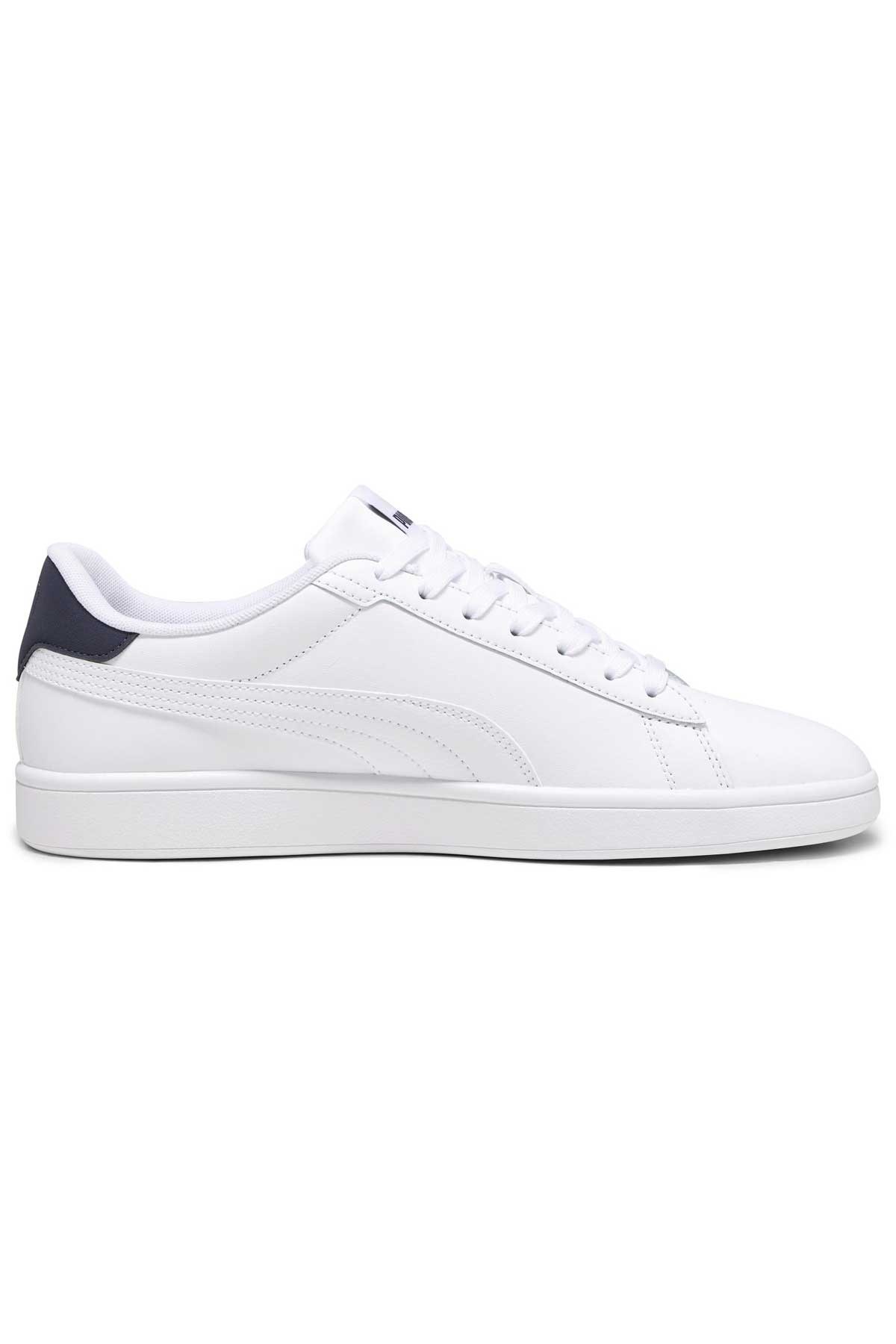 Puma Smash 3.0 L Erkek Spor Ayakkabı 39098713 Beyaz