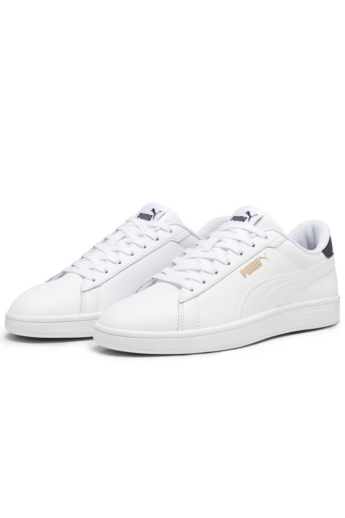 Puma Smash 3.0 L Erkek Spor Ayakkabı 39098713 Beyaz