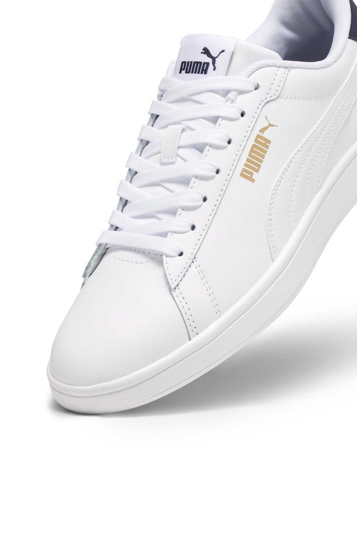 Puma Smash 3.0 L Erkek Spor Ayakkabı 39098713 Beyaz