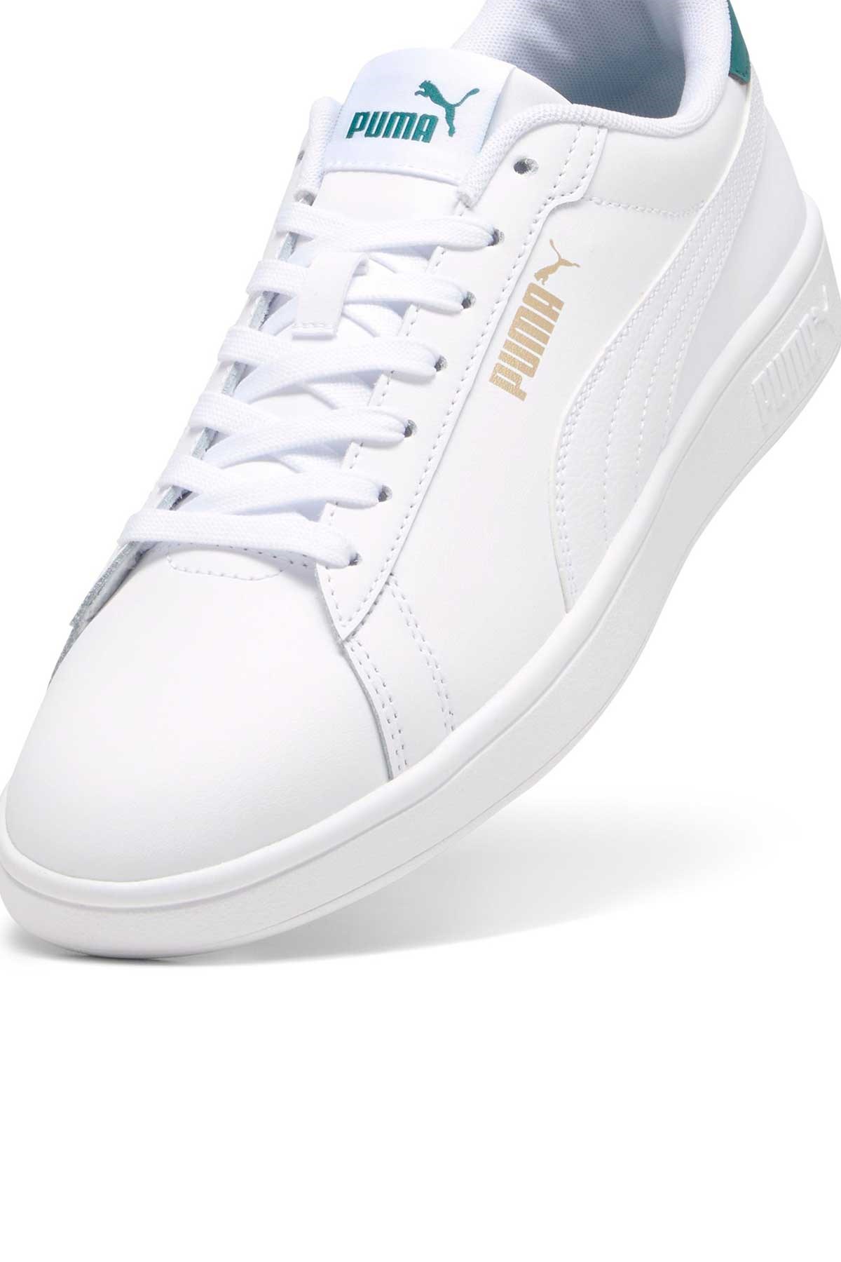 Puma Smash 3.0 L Erkek Spor Ayakkabı 39098714 Beyaz