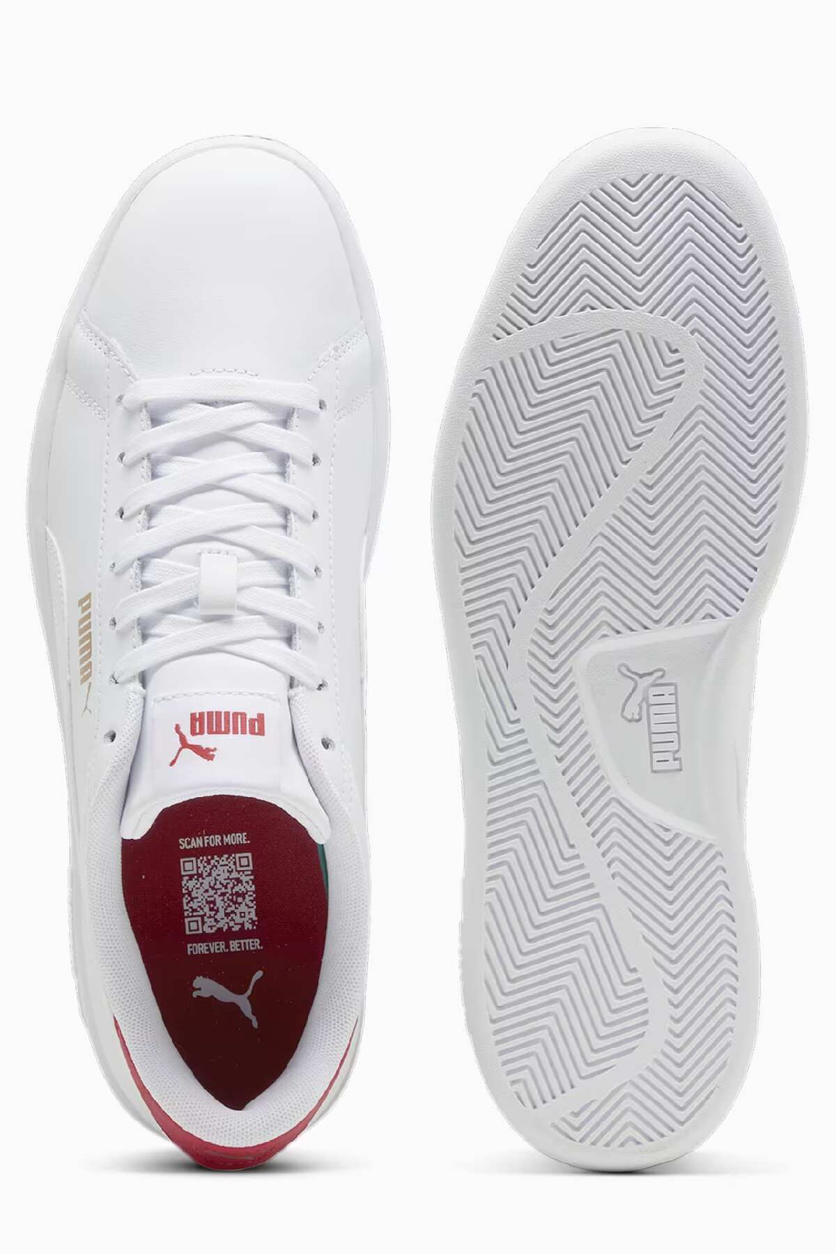Puma Smash 3.0 L Unisex Spor Ayakkabı 39098717 Beyaz