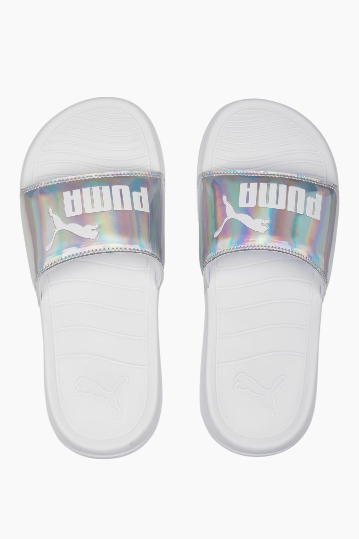 Puma Popcat 20 Wns irridescent Kadın Terlik 39101401 Beyaz