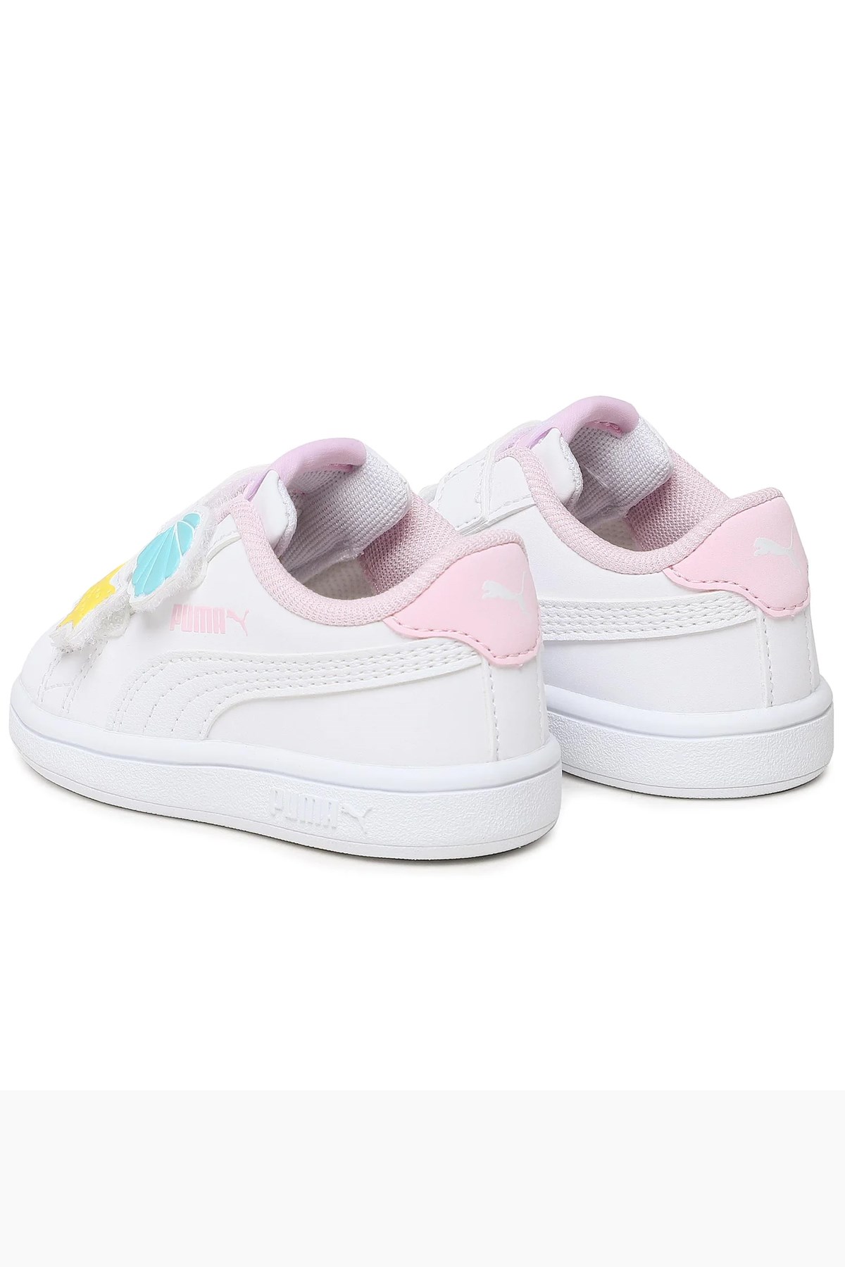 Puma Smash V2 Mermaid V inf Bebek Spor Ayakkabı 39189901 Beyaz
