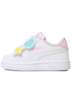 Puma Smash V2 Mermaid V inf Bebek Spor Ayakkabı 39189901 Beyaz