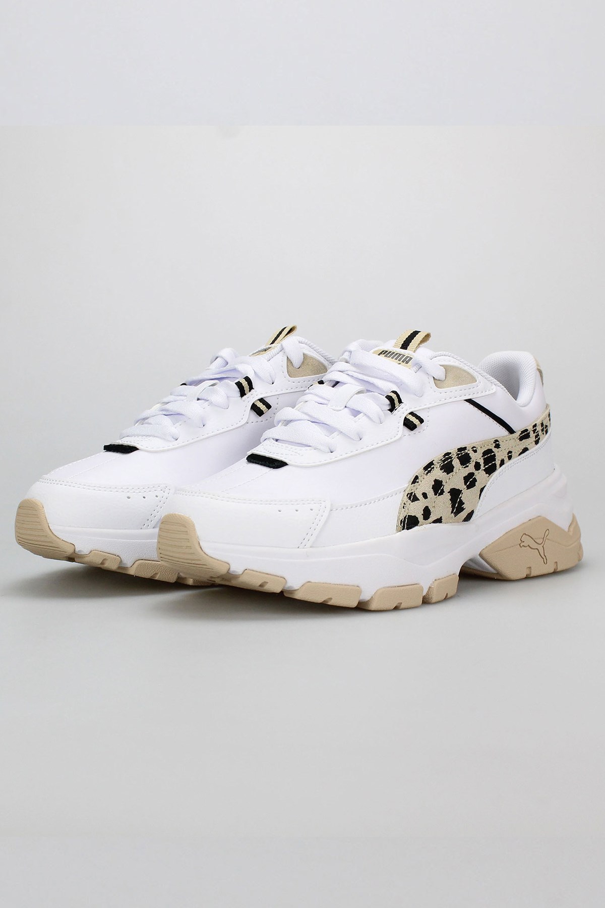 Puma Cassia Via Animal Kadın Spor Ayakkabı 39194501 Beyaz
