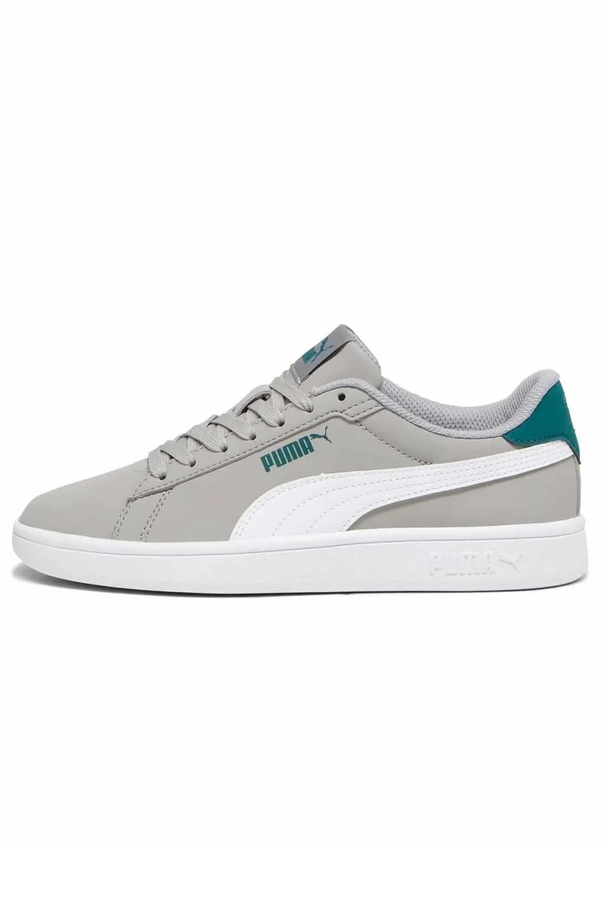 Puma Smash 3.0 Buck Kadın Spor Ayakkabı 39203906 Gri