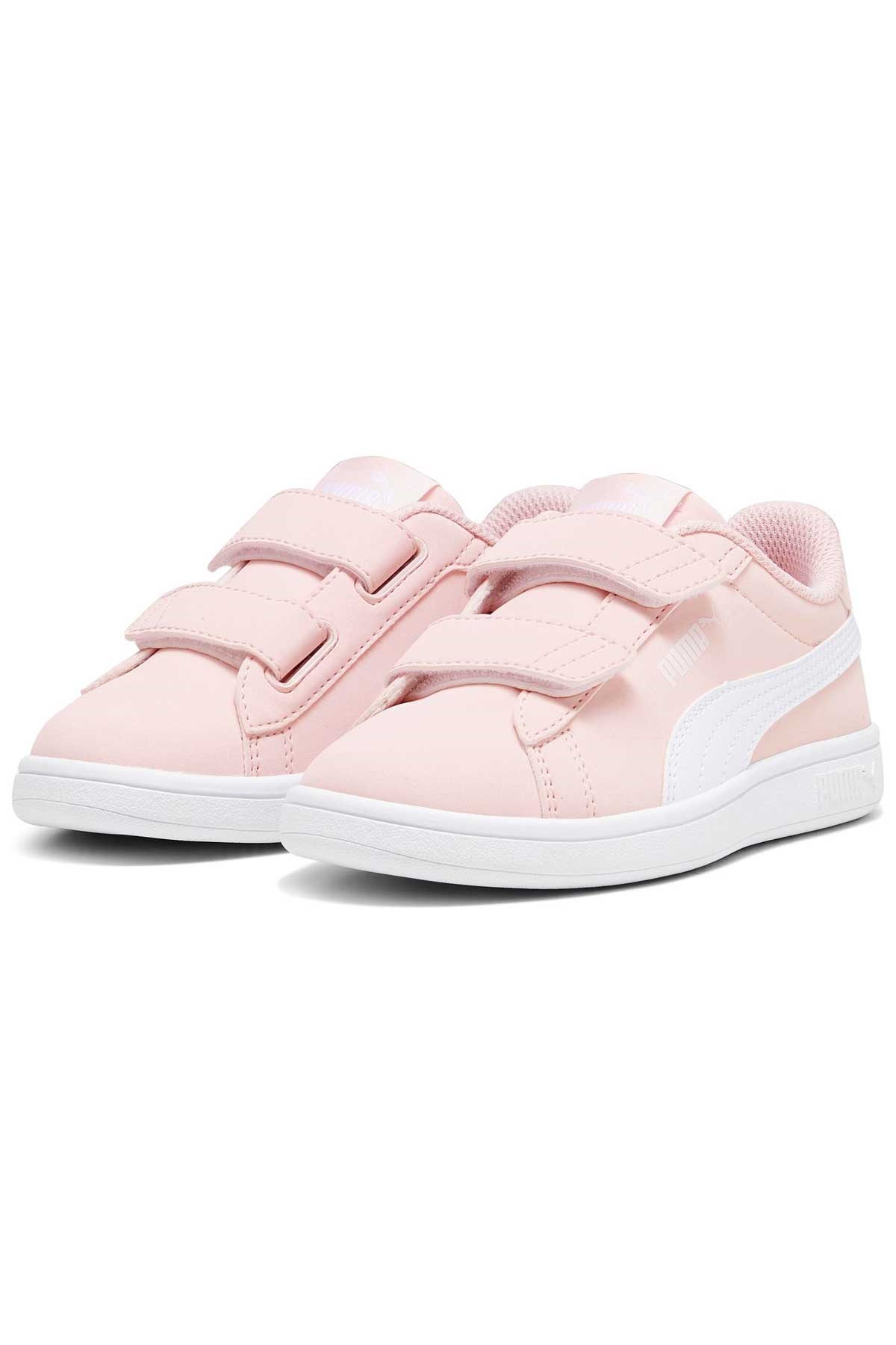 Puma Smash 3.0 Buck V Çocuk Spor Ayakkabı 39204007 Pembe