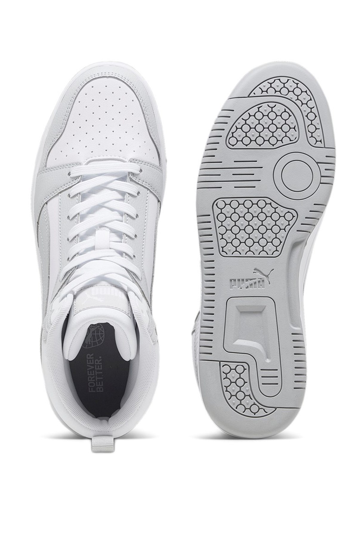Puma Rebound V6 Erkek Spor Ayakkabı 39232605 Beyaz