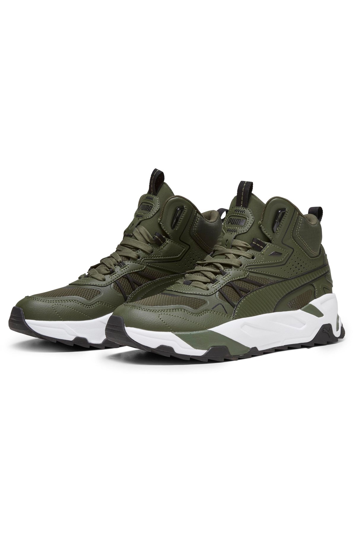 Puma Trinity Mid Erkek Spor Ayakkabı 39232702 Yeşil