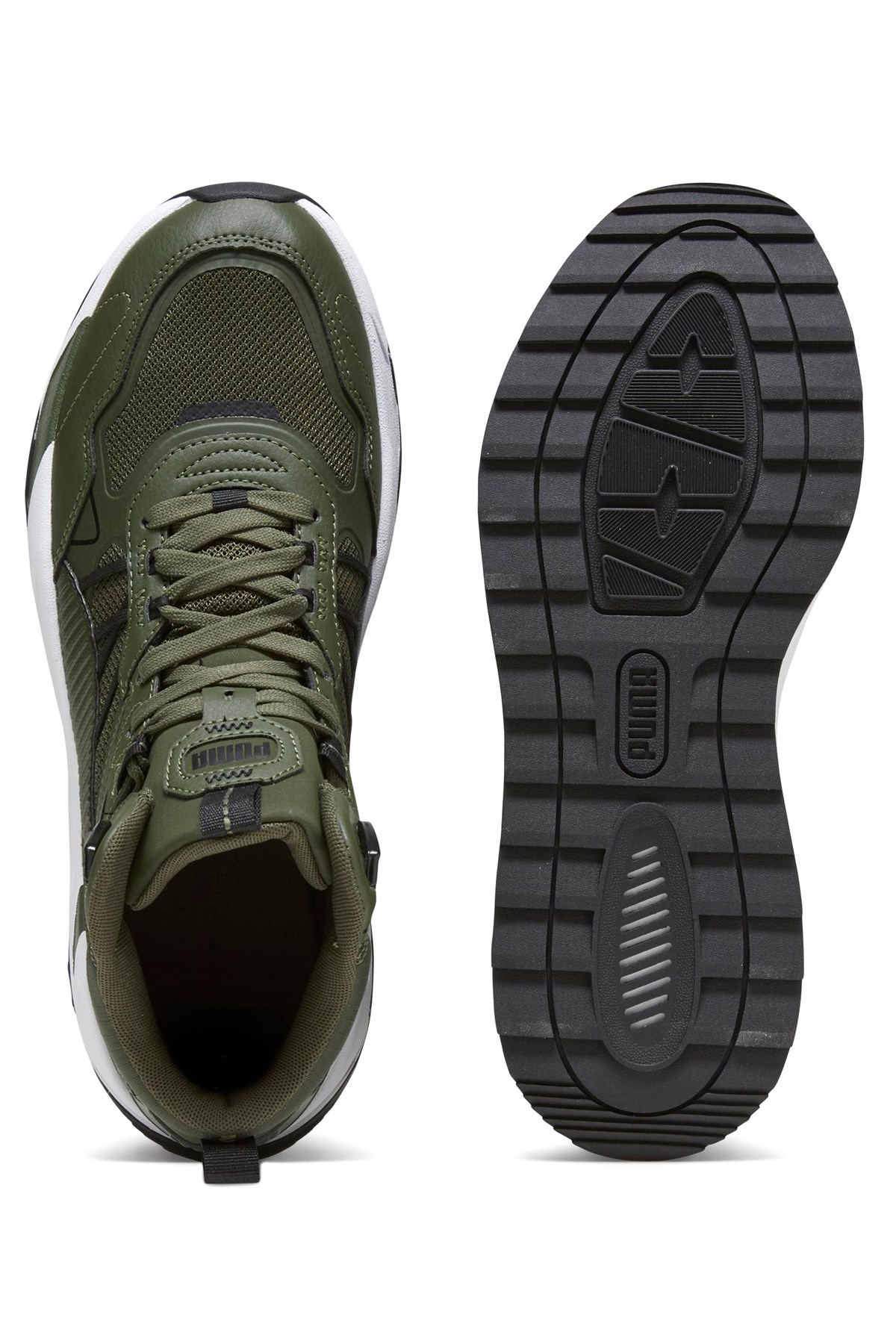 Puma Trinity Mid Erkek Spor Ayakkabı 39232702 Yeşil