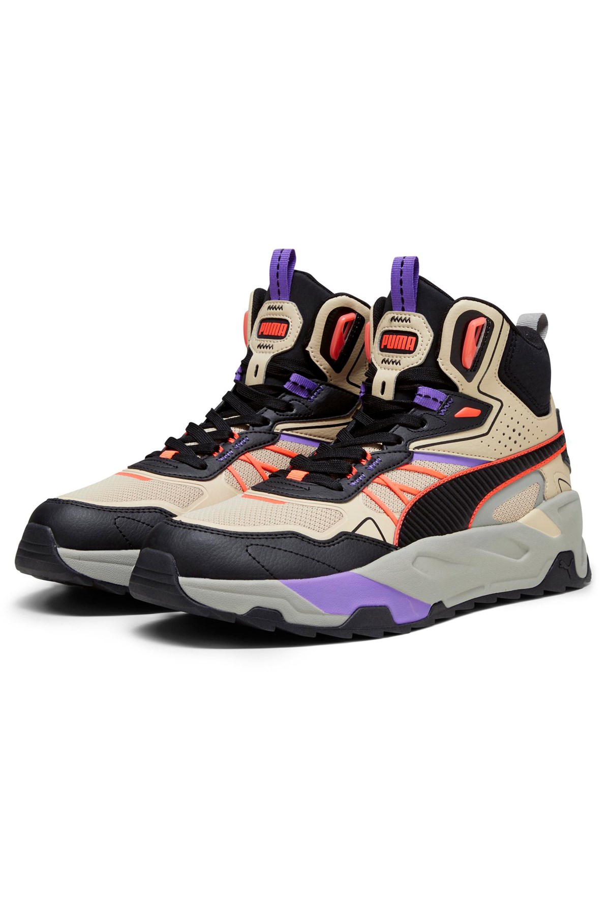 Puma Trinity Mid Erkek Spor Ayakkabı 39232703 Bej