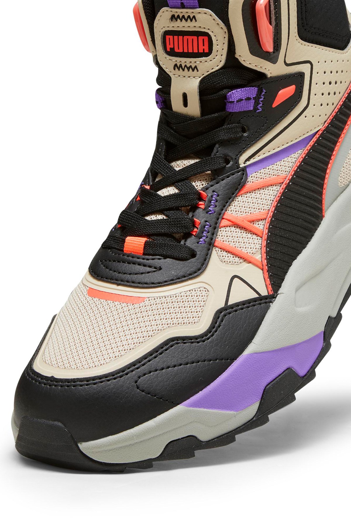 Puma Trinity Mid Erkek Spor Ayakkabı 39232703 Bej