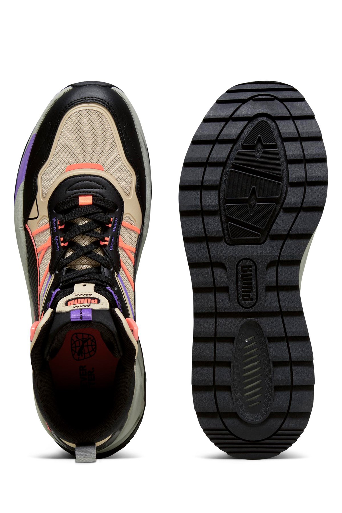 Puma Trinity Mid Erkek Spor Ayakkabı 39232703 Bej