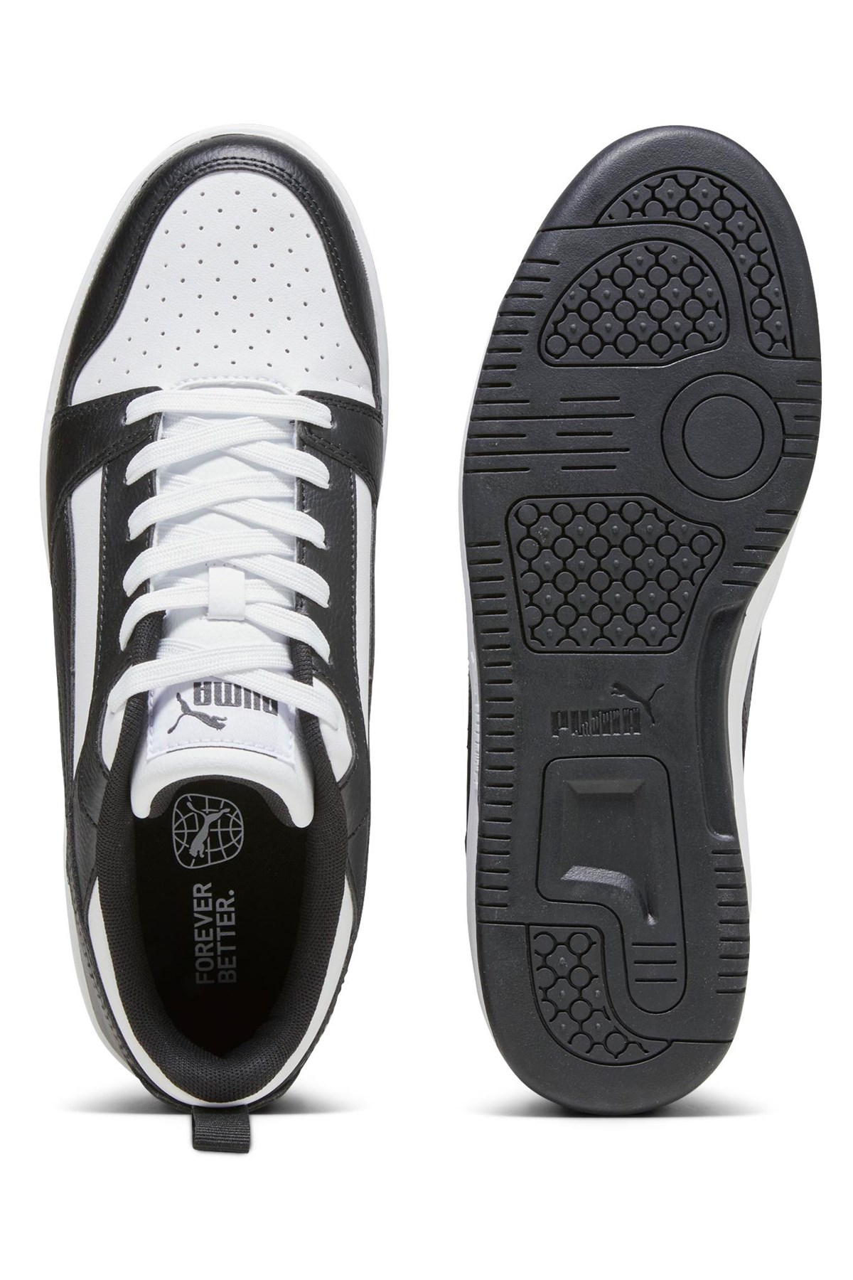 Puma Rebound V6 Low Erkek Spor Ayakkabı 39232801 Beyaz