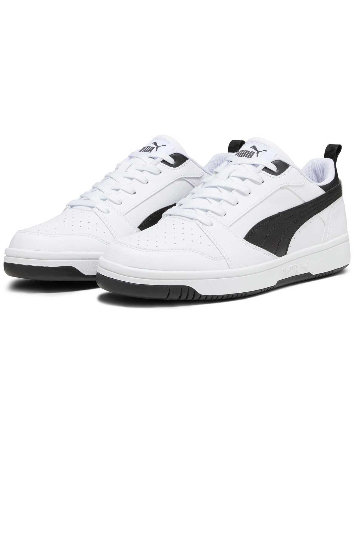 Puma Rebound V6 Low Unisex Spor Ayakkabı 39232802 Beyaz