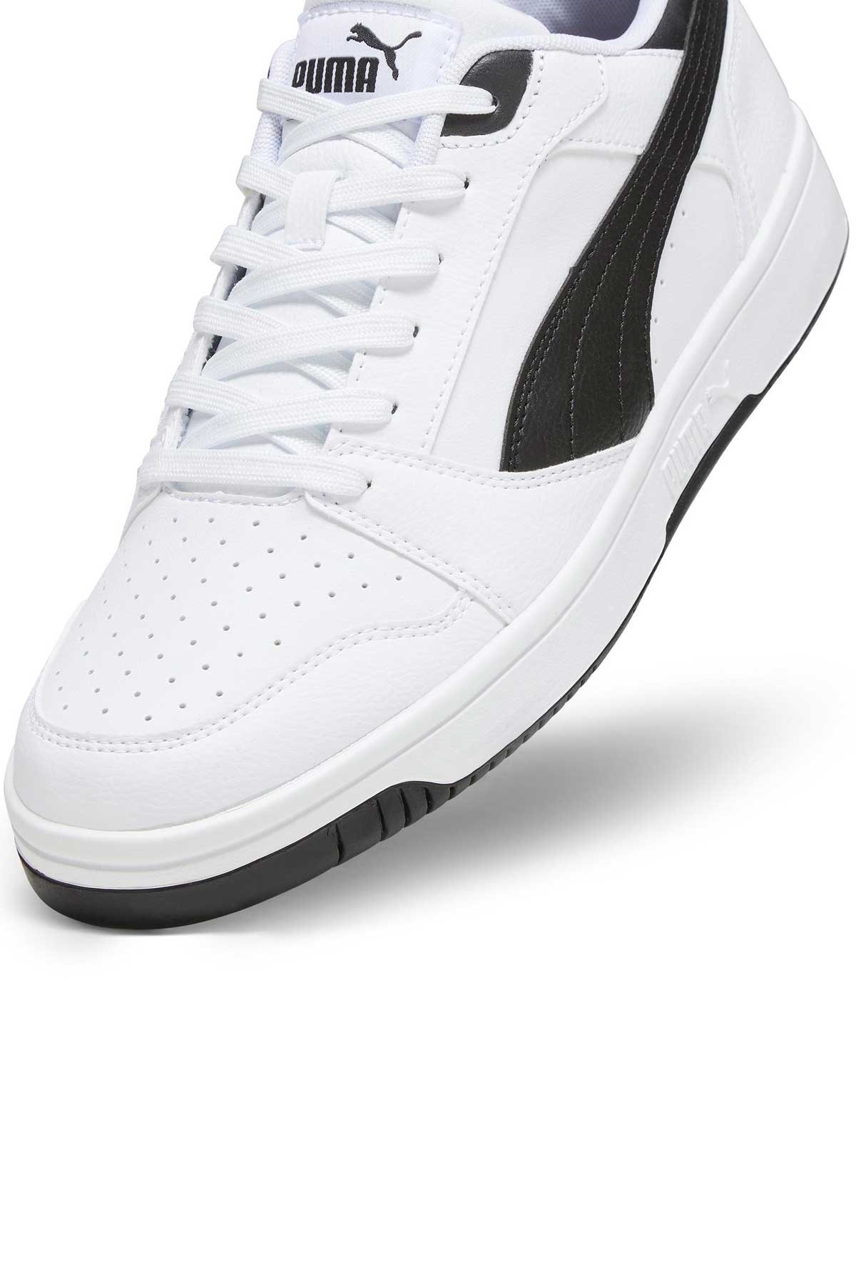 Puma Rebound V6 Low Unisex Spor Ayakkabı 39232802 Beyaz