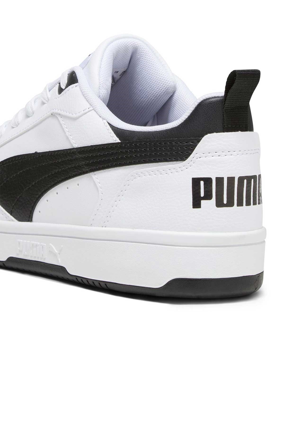 Puma Rebound V6 Low Unisex Spor Ayakkabı 39232802 Beyaz
