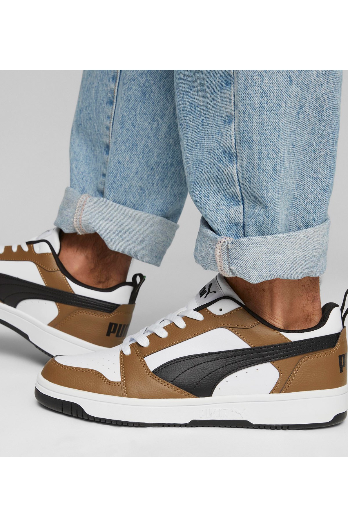 Puma Rebound V6 Low Erkek Spor Ayakkabı 39232807 Beyaz