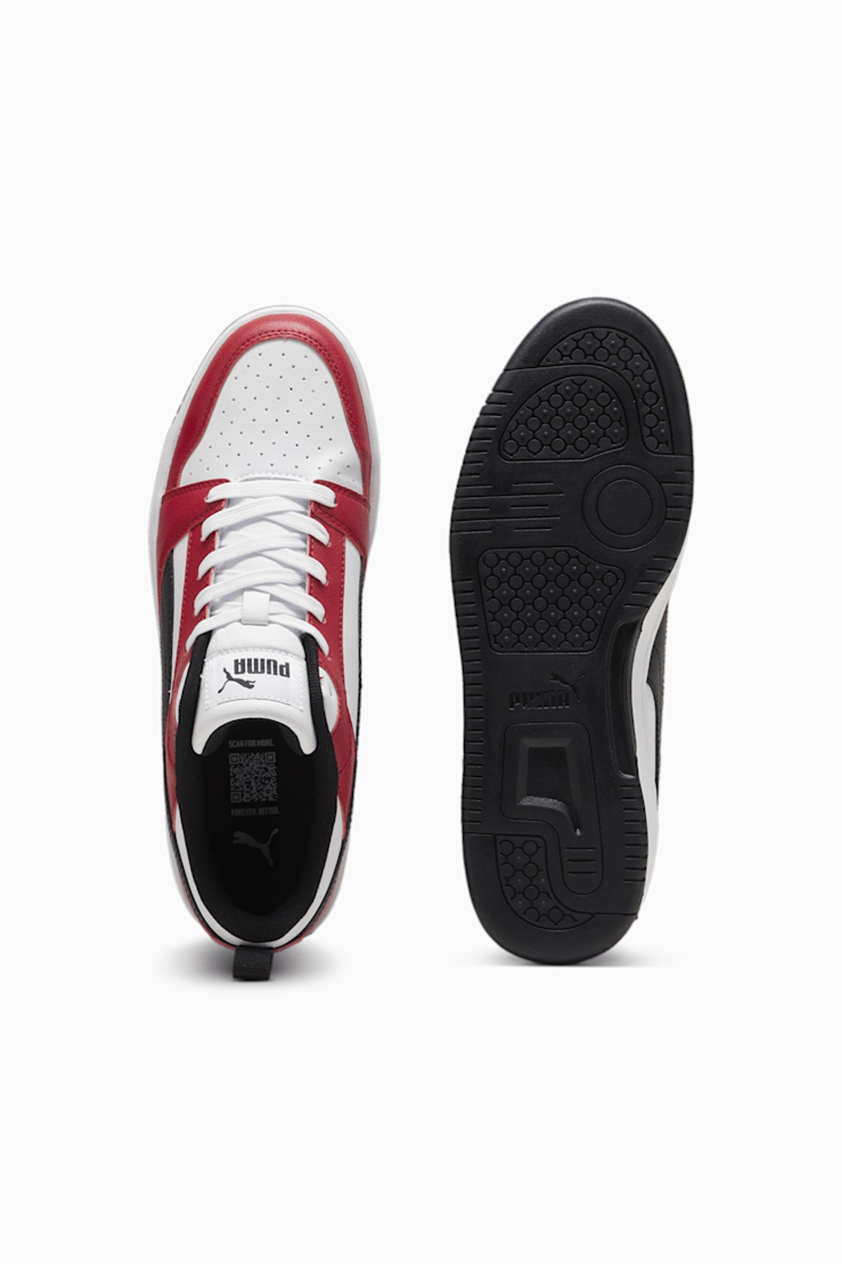 Puma Rebound V6 Low Erkek Spor Ayakkabı 39232817 Beyaz