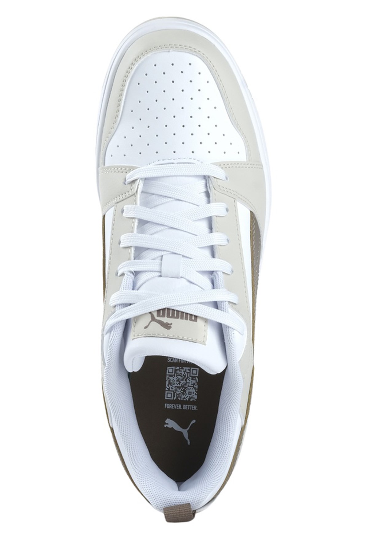 Puma Rebound V6 Low Erkek Spor Ayakkabı 39232838 Beyaz