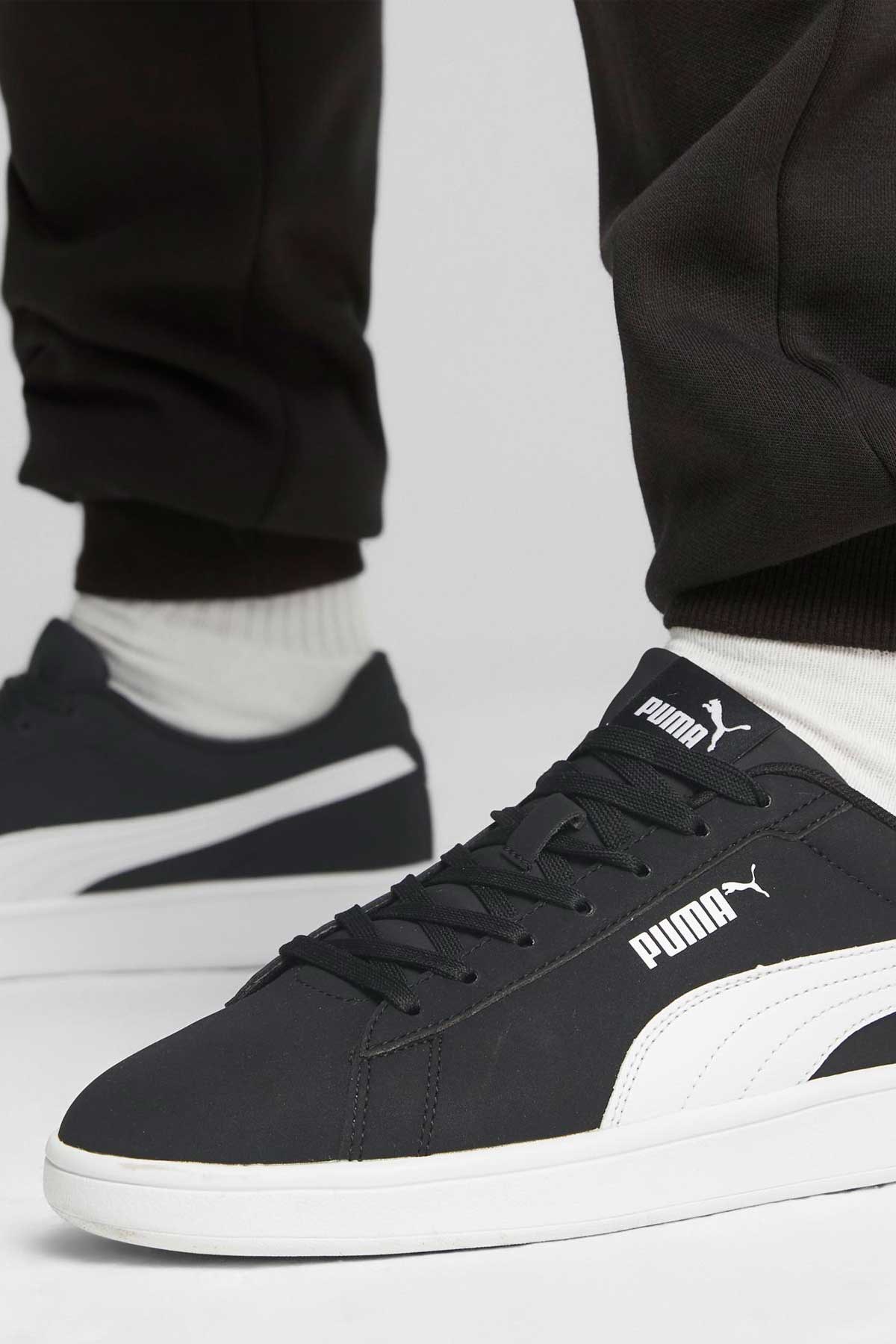 Puma Smash 3.0 Buck Erkek Spor Ayakkabı 39233601 Siyah