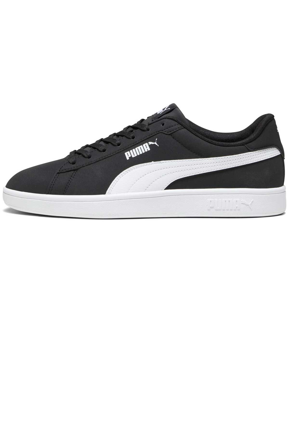 Puma Smash 3.0 Buck Erkek Spor Ayakkabı 39233601 Siyah