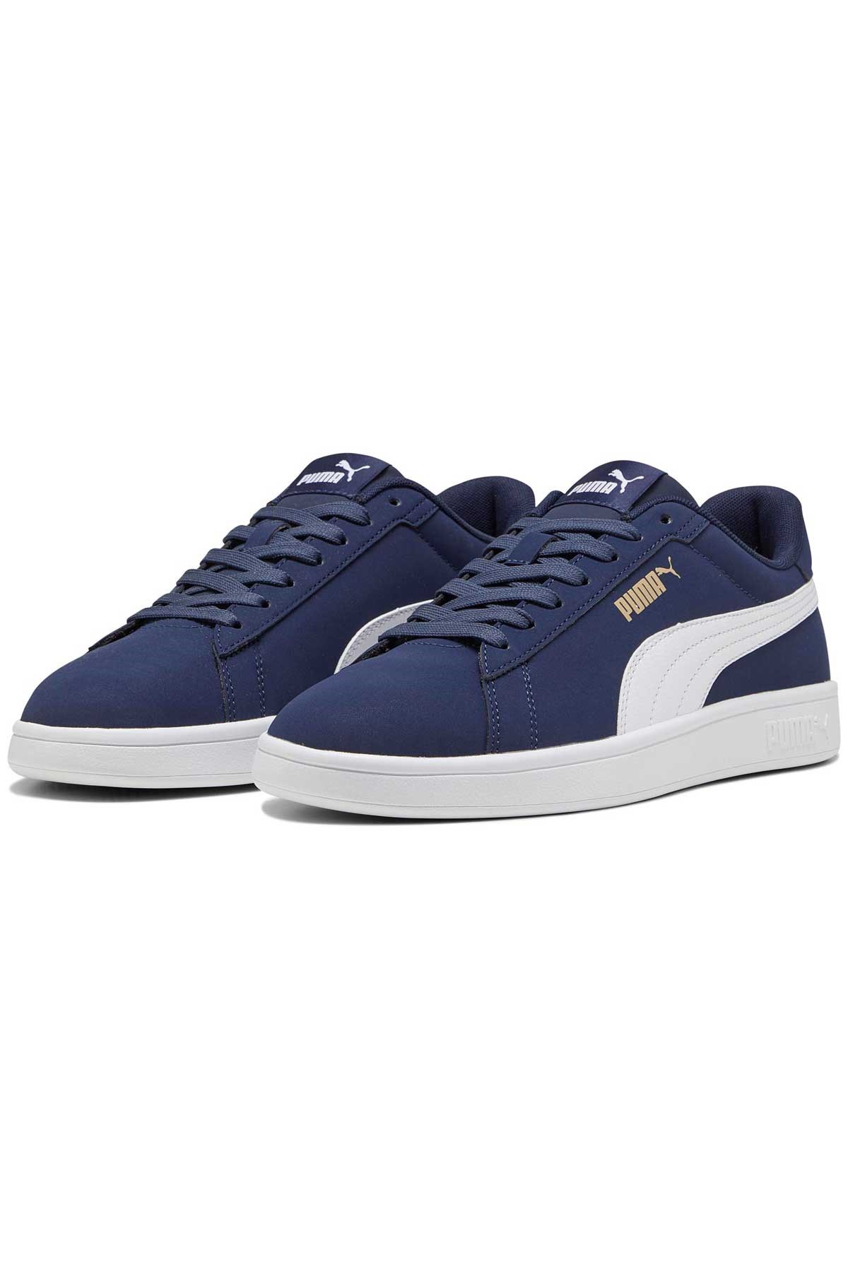 Puma Smash 3.0 Buck Erkek Spor Ayakkabı 39233603 Lacivert
