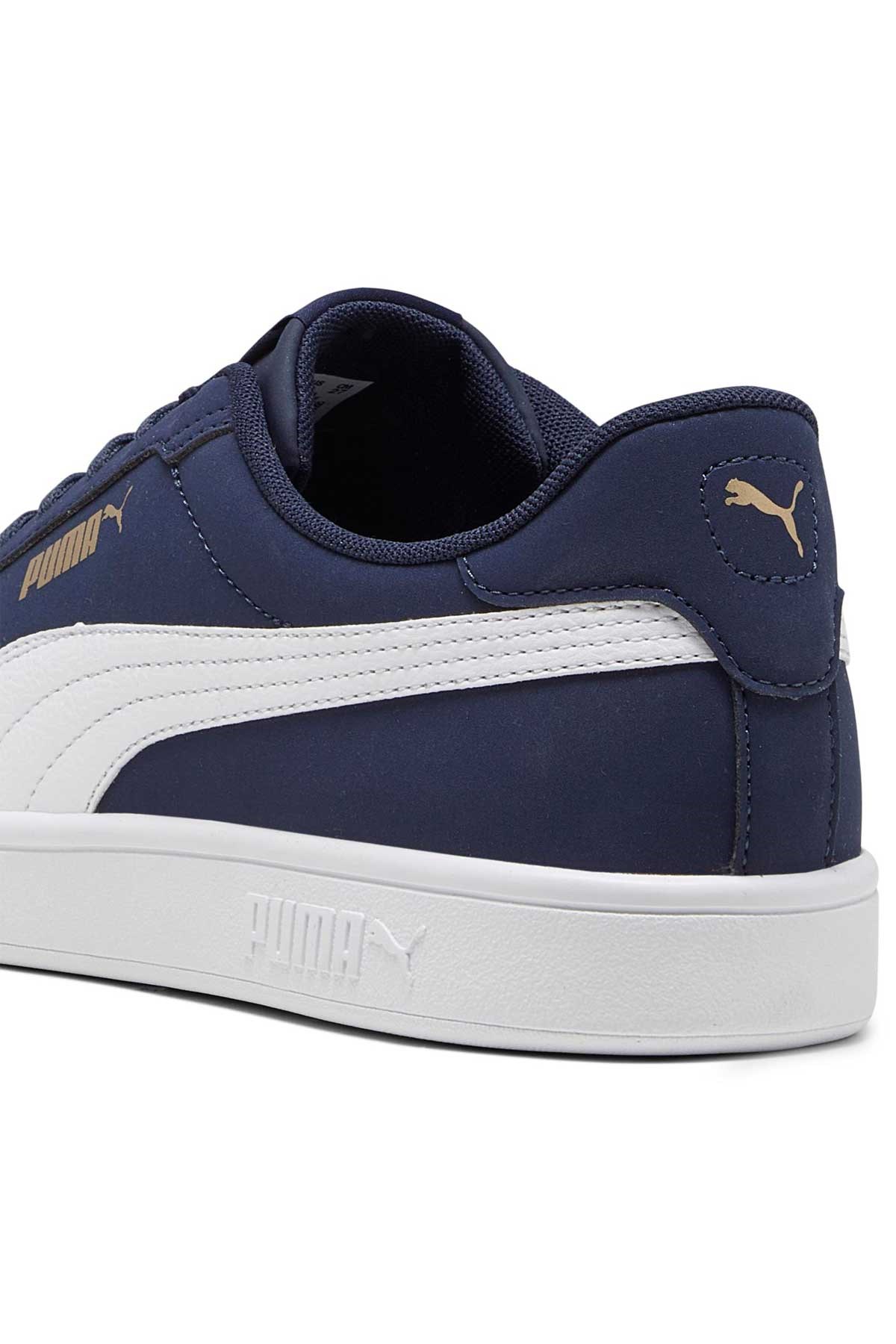 Puma Smash 3.0 Buck Erkek Spor Ayakkabı 39233603 Lacivert