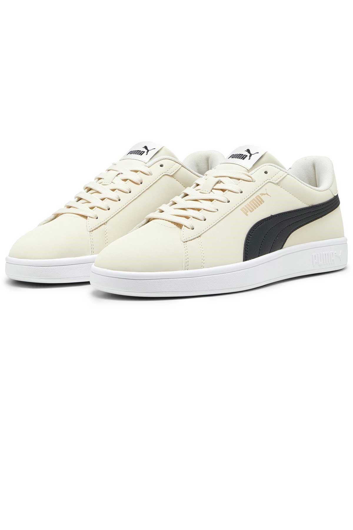 Puma Smash 3.0 Buck Erkek Spor Ayakkabı 39233604 Beyaz