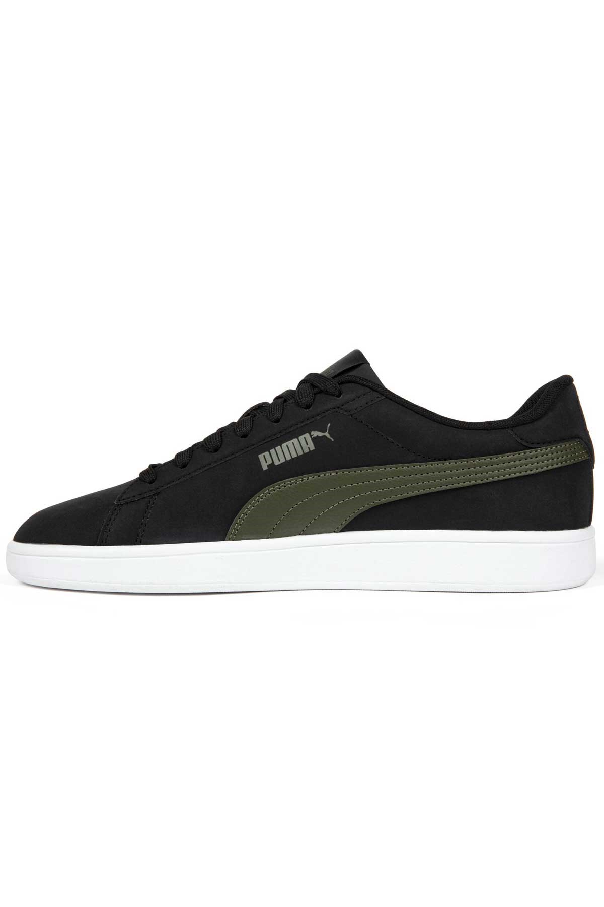 Puma Smash 3.0 Buck Unisex Spor Ayakkabı 39233607 Siyah