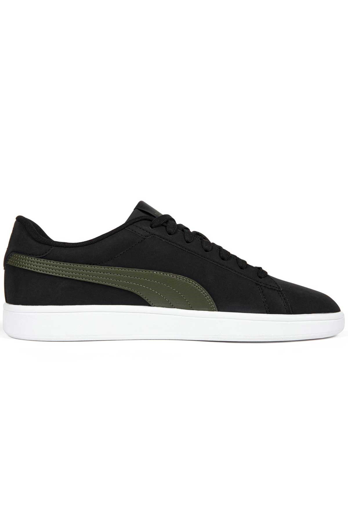 Puma Smash 3.0 Buck Unisex Spor Ayakkabı 39233607 Siyah