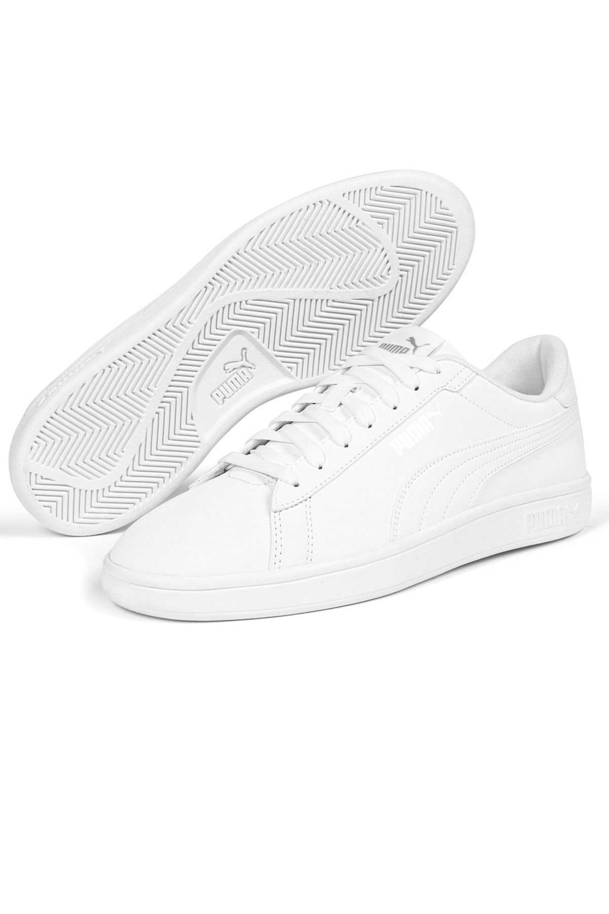 Puma Smash 3.0 Buck Unisex Spor Ayakkabı 39233609 Beyaz