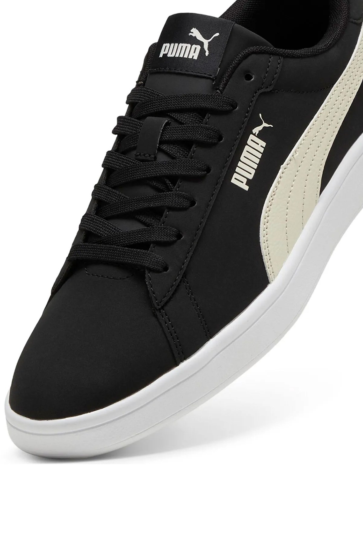 Puma Smash 3.0 Buck Unisex Spor Ayakkabı 39233611 Siyah