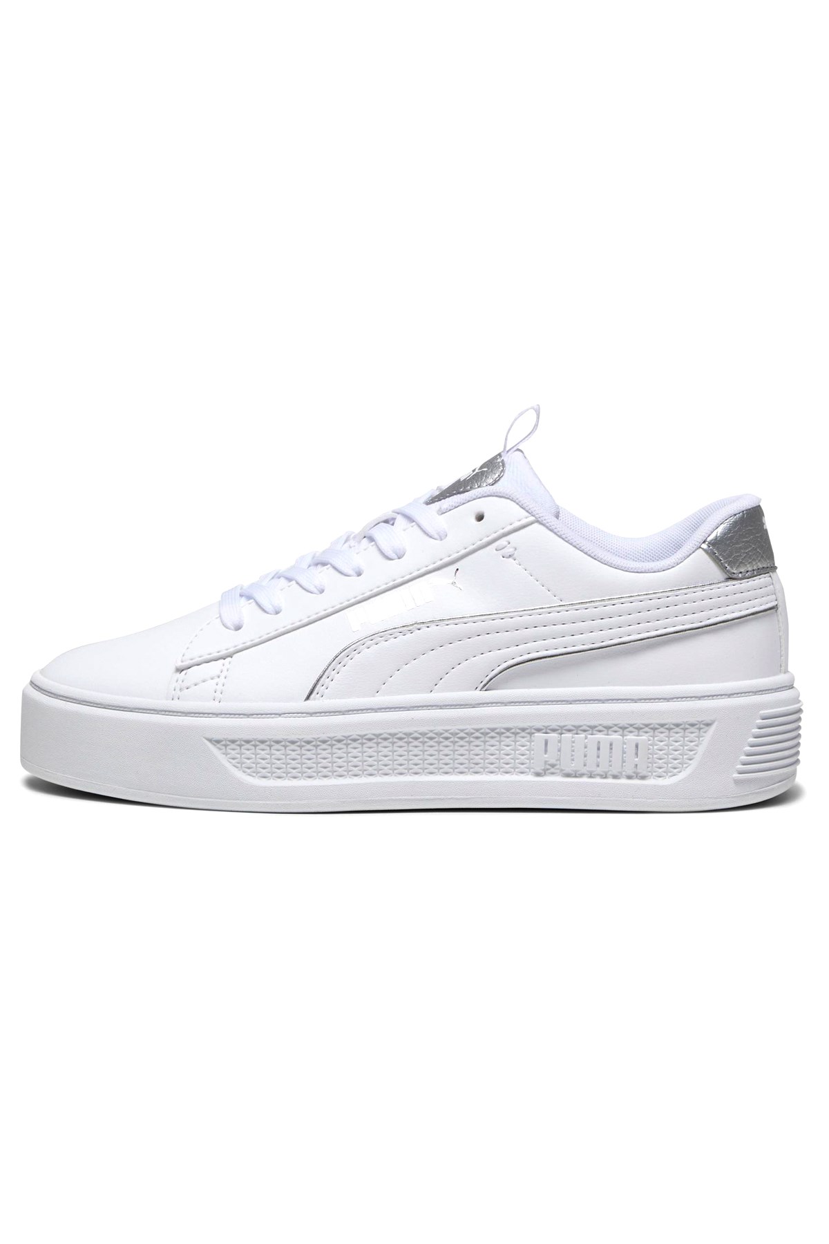 Puma Smash Platform V3 Kadın Spor Ayakkabı 39250402 Beyaz