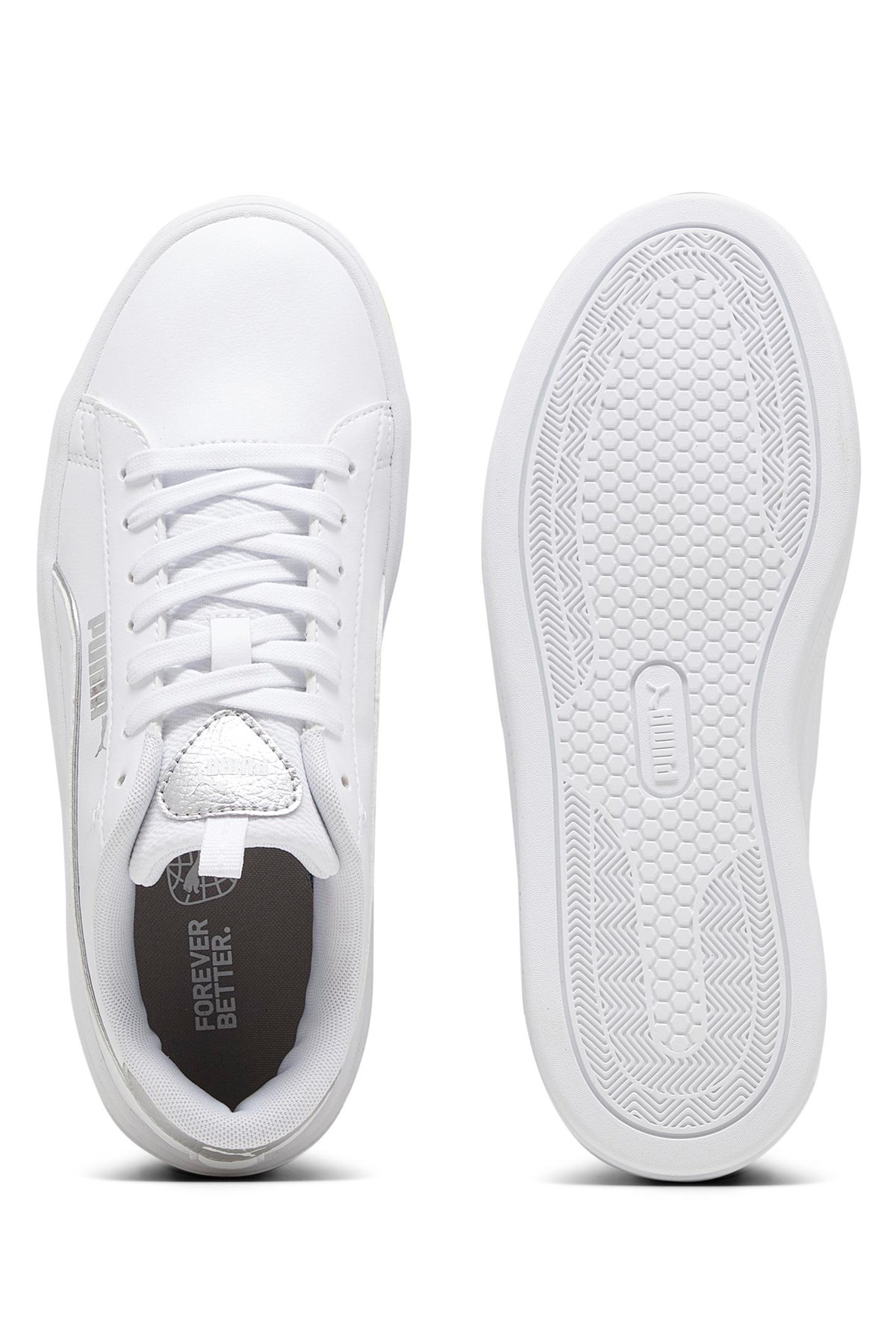 Puma Smash Platform V3 Kadın Spor Ayakkabı 39250402 Beyaz