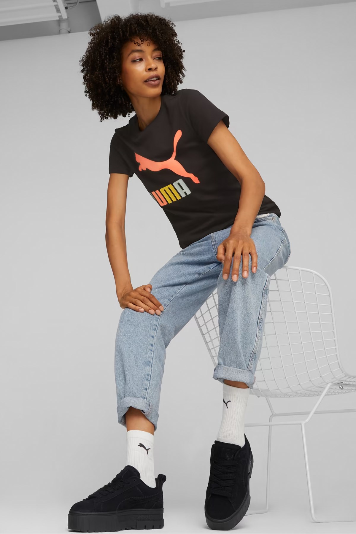 Puma Mayze Kadın Spor Ayakkabı 39277001 Siyah