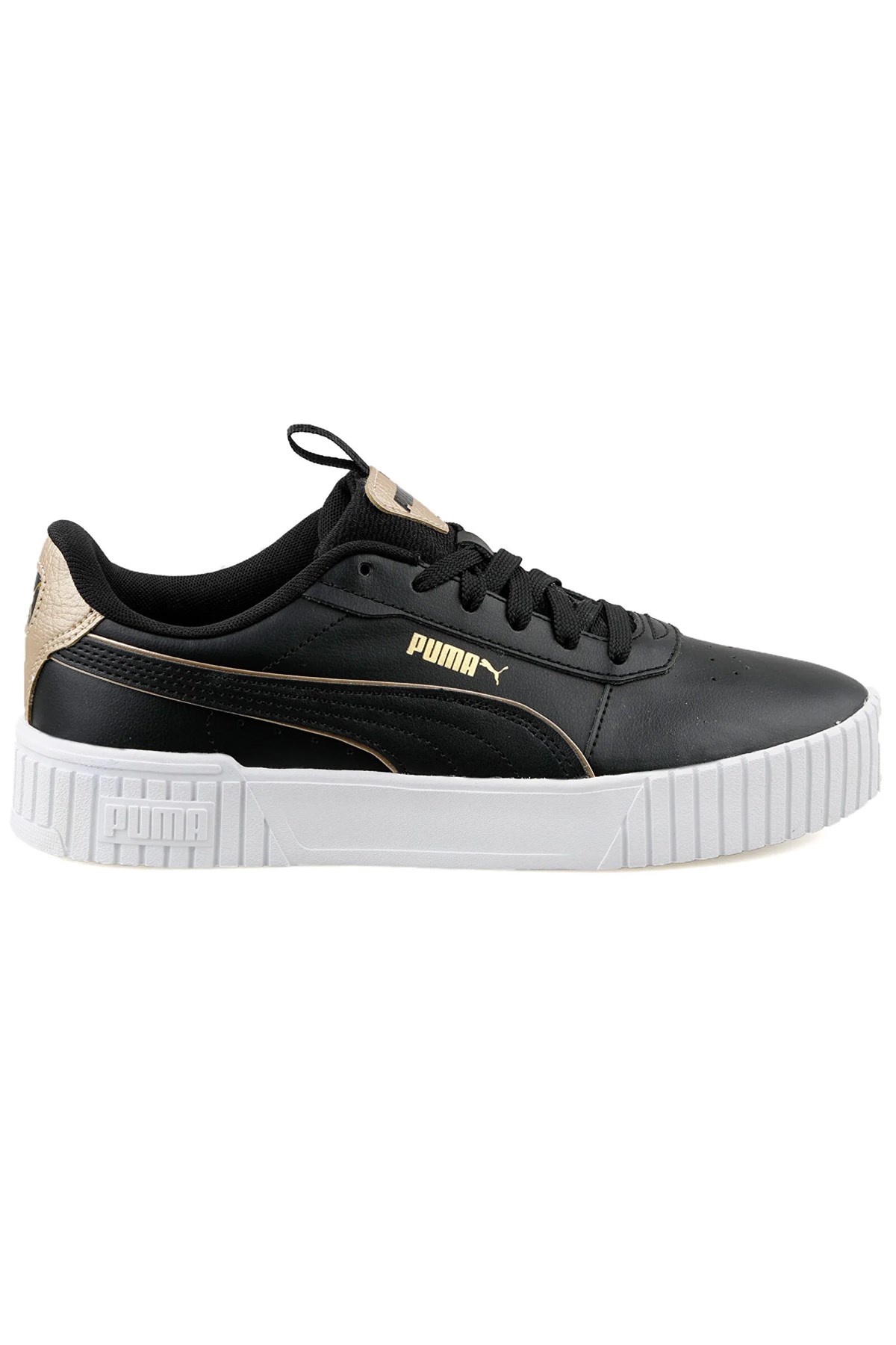 Puma Carina 2.0 Pop Up Metallics Kadın Spor Ayakkabı 39321401 Siyah